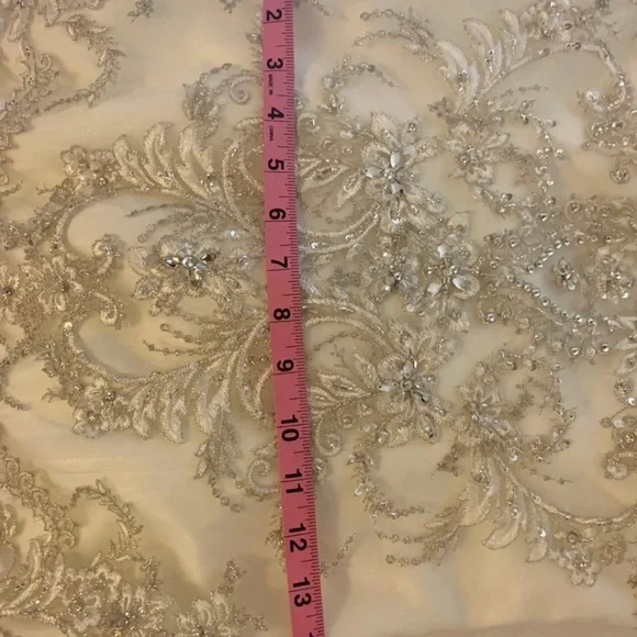 Sottero and Midgley Haute Couture wedding dress gown size 8 Ivory - Picture 13 of 15